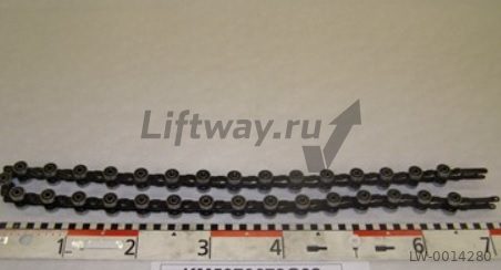 Обводная цепь торца балюстрады Коне R20 высота стекла балюстрады 1000мм (30 пар роликов)
