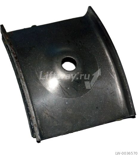 (ДУБЛЬ M13191) Колодка тормоза в сборе D=200мм МЛЗ