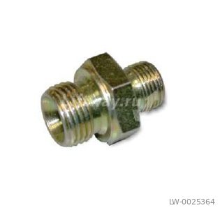 Соединитель (переходник) наружная резьба 1/2"-1/4"