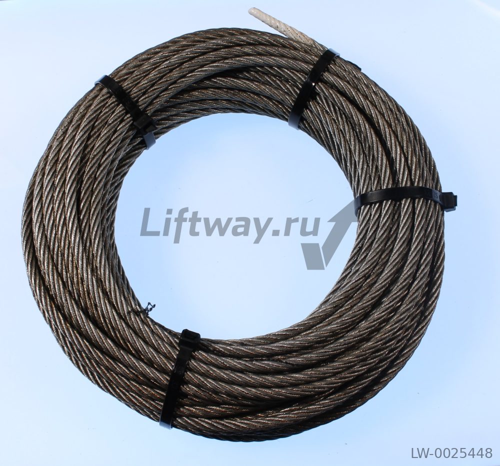 Канат 6x19W-IWRC, d=7,0 мм, 1960 Н/мм2, B-sZ (Польша)