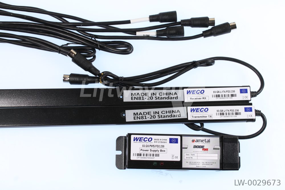 Фотозавеса Weco 03.G5.L174.FD2.230 с блоком питания 03.G5.PWS.FD2.230 и комплектом проводов