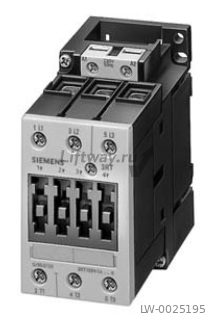 КОНТАКТОР 3-ПОЛ., AC-3, 18.5 КВТ/ 400 V, DC 110 V, ТИПОРАЗМЕР S2, ВИНТОВЫЕ КЛЕММЫ
