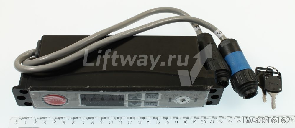 Панель пуска эскалатора/траволатора Otis с индик. и подсв. (EN115) с ключом
