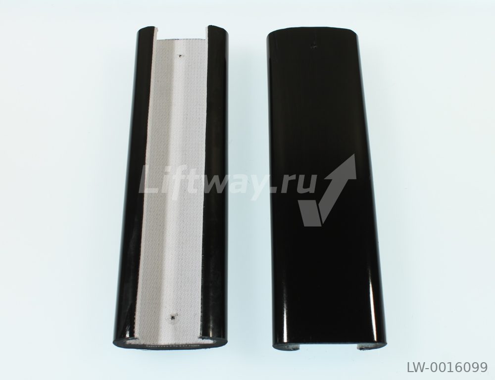 Поручень черный полиуретановый NT3000 Slimline 76мм (Otis/Sigma/Thyssen/SJEC) (EHC Global)