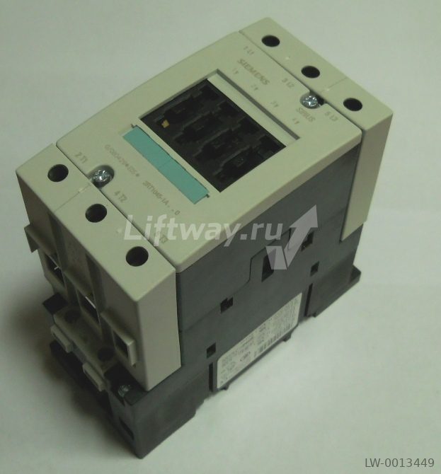 КОНТАКТОР, AC-3, 37 KW/400 V, DC 220 V, 3-ПОЛЮСА, ТИПОРАЗМЕР S3, ВИНТОВЫЕ ЗАЖИМЫ