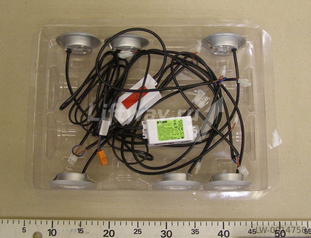 Комлект освещения кабины из 6-ти ламп LED