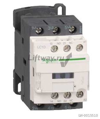 КОНТАКТОР D 3Р, 18 A, НО+НЗ, 110V DС