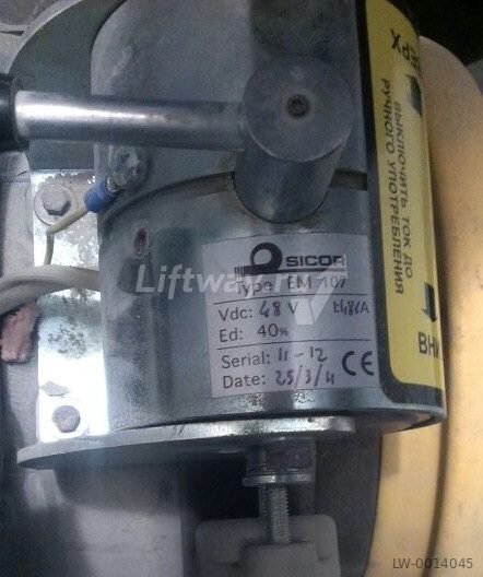 Электромагнит тормоза 48V тип EM 107 для лебедок MR10·MR10B·MR13·MR13B