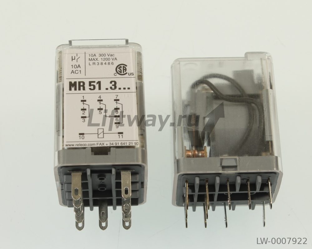 Реле MR 51.3 катушка 24 VDC