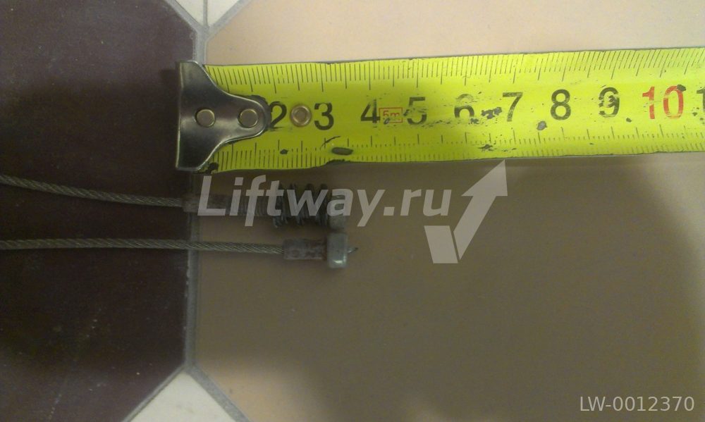 Трос синхронизации L = 1535 мм, d = 2 мм для лифта XIZI Otis