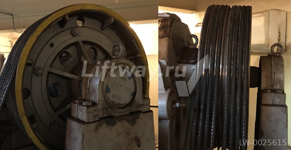 Шкив канатоведущий (обод) D650x9x13мм ширина 180мм