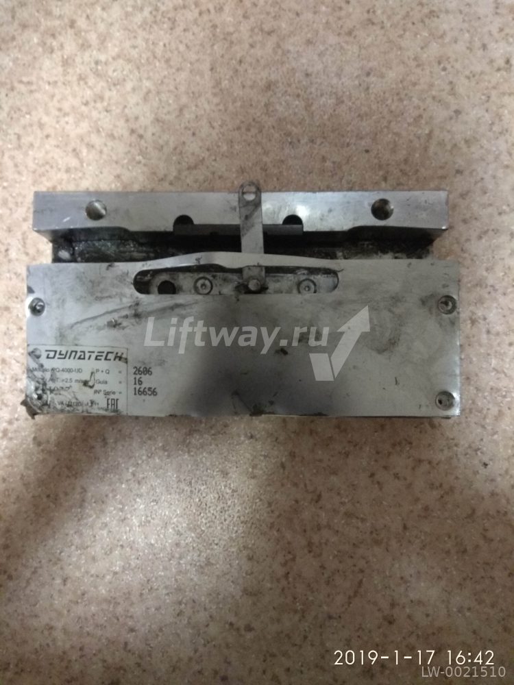 Ловитель Dynatech PQ-4000-UD V50 P+Q=2606Kg - 16mm (комплект) без приводного рычага