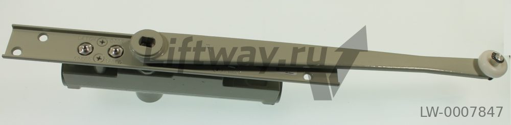 Доводчик полуавтоматических дверей Fermator (версия LCN), левое открывание (700 мм), цвет RAL 7032