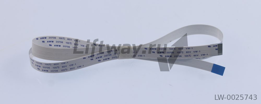 Шлейф FFC платы 10P длина 700 мм шаг 1 мм