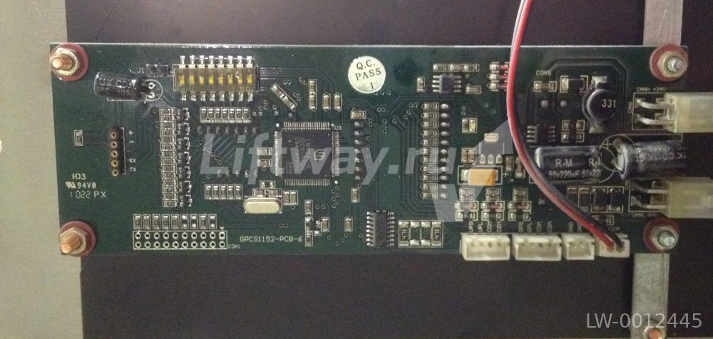 (ДУБЛЬ M04547) Плата индикации вызывного аппарата GPCS1152-PCB-6 BLT