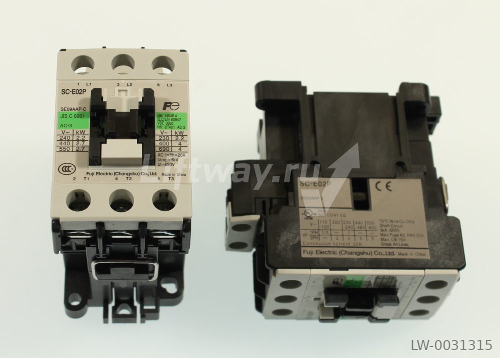 Контактор SC-E02P 220/230VAC FUJI ELECT.