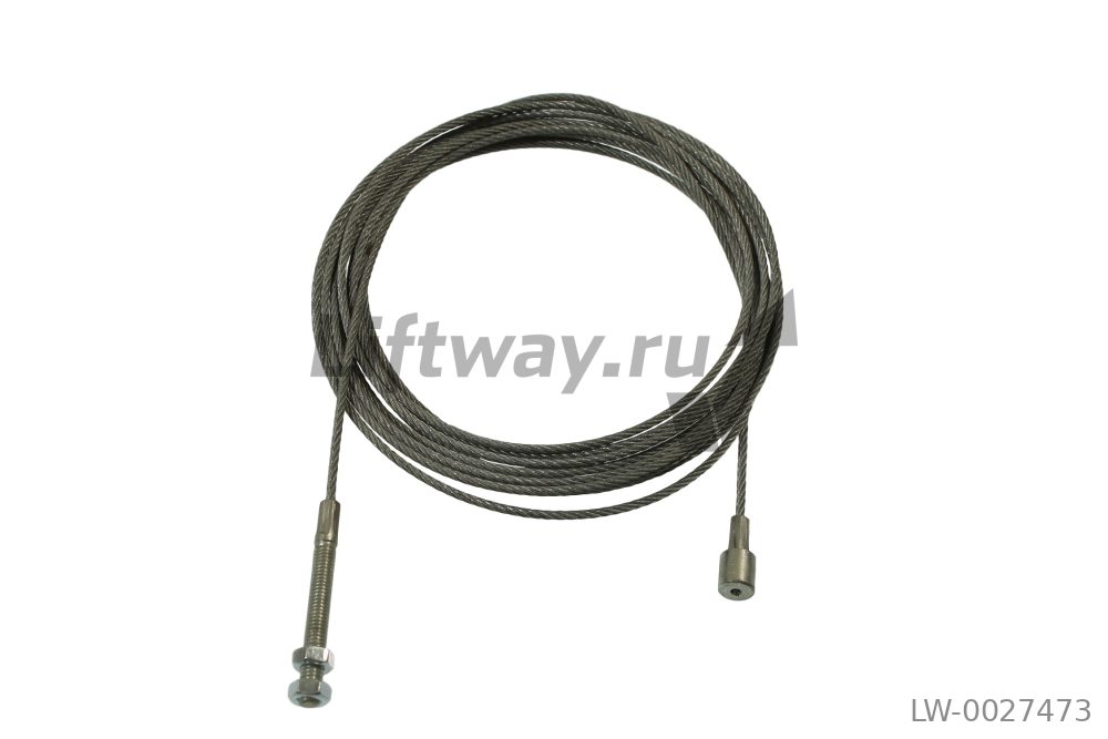 Трос синхронизации  L=2950мм, d = 2мм M5 (привод Wittur)