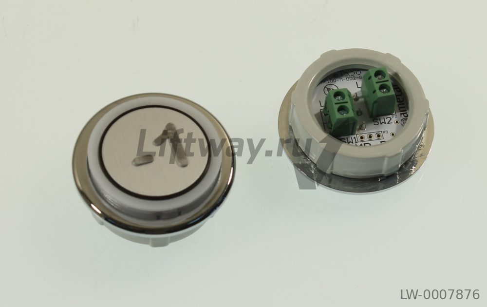 Кнопка приказа "-1" FMR RE DTS (24V DC), красная подсветка, винтовые клеммы