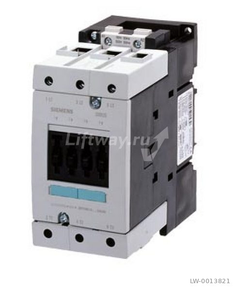 КОНТАКТОР 3-ПОЛ., AC-3, 30 КВТ/ 400 V, НАПРЯЖЕНИЕ КАТ. US = 230 V AC, 50 ГЦ, S3, ВИНТ.КЛЕММЫ