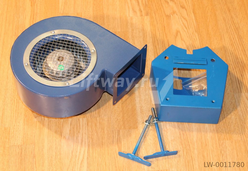 (ДУБЛЬ M09806) Вентилятор лебедки Otis 220V