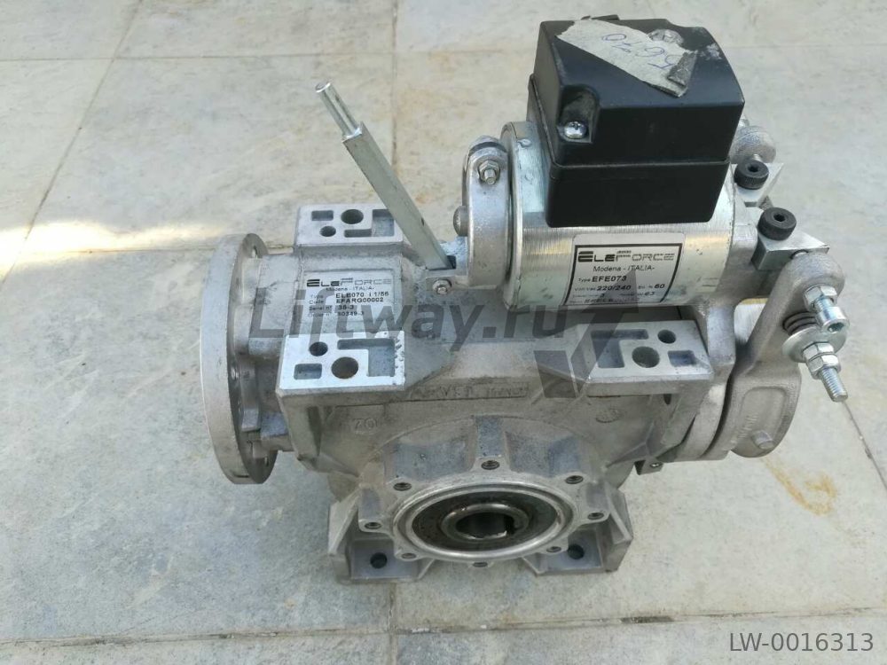 Лебедка GBR RF500 i=56 1CV 230V 3~ малого грузового лифта Hidral