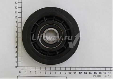 Ролик паллеты Kone D=100 мм, внутр d=20 мм, h=25 мм