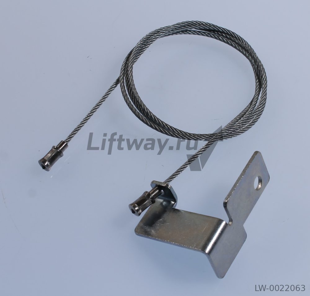 Тросик груза дверей шахты ДШ PRIMA-S TLD LH OP650-900 (телескоп, левое открывание)