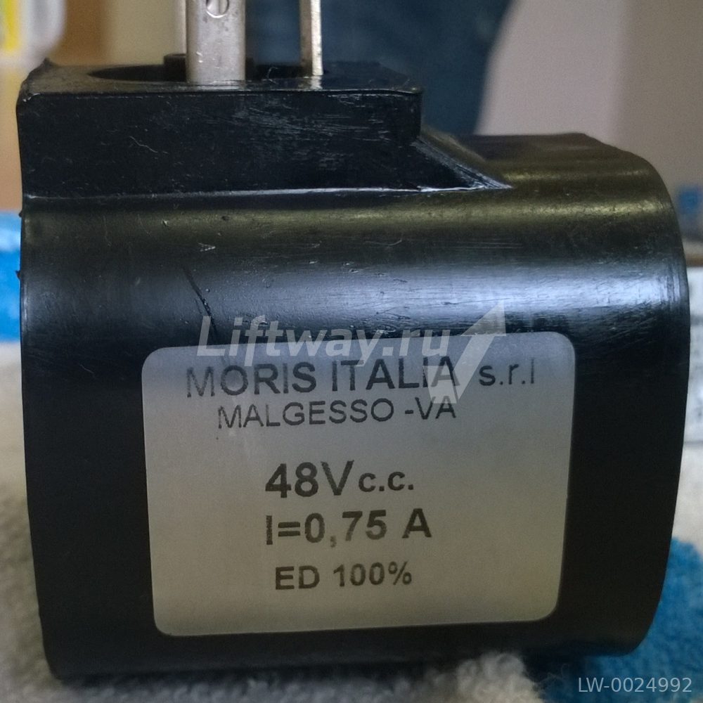 Катушка клапана Moris 48Vc.c. E=0.75A