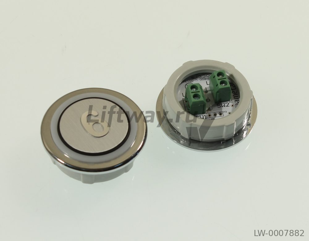 Кнопка приказа "6" FMR RE DTS (24V DC), красная подсветка, винтовые клеммы
