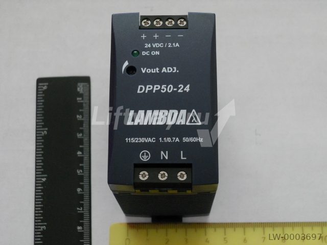 Трансформатор (блок питания) 115/230VAC на 24VDC LAMBDA DPP50-24