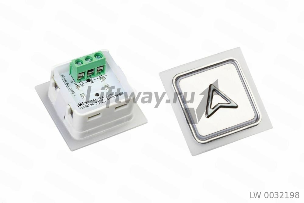 Кнопка с маркировкой Стрелка KA302-D-R-ARR