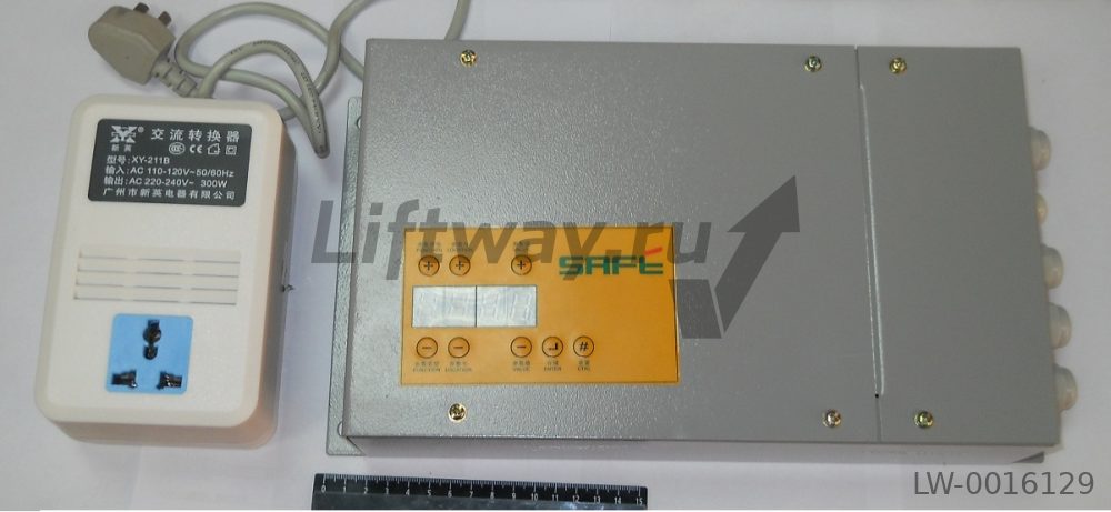 Блок упр-ия частотный SAFE RCF1 (вход 220В) в компл с повышающим транс-ом 110/220В Двери до 1000мм