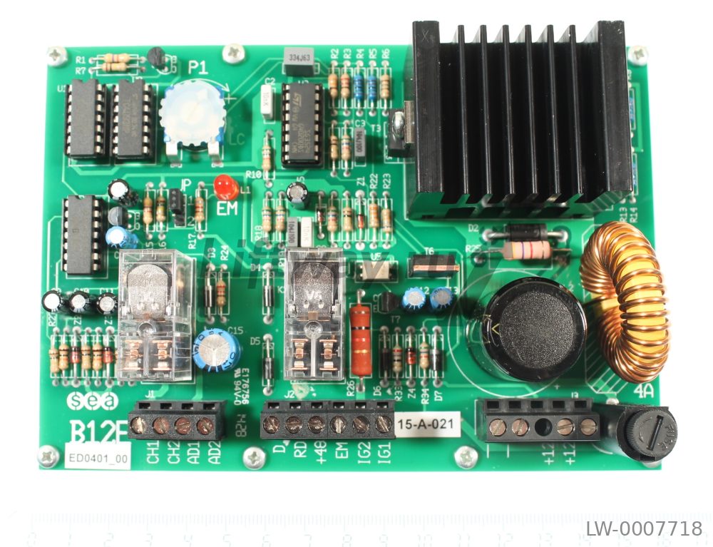 Плата устройства аварийной эвакуации B12E 48VDC