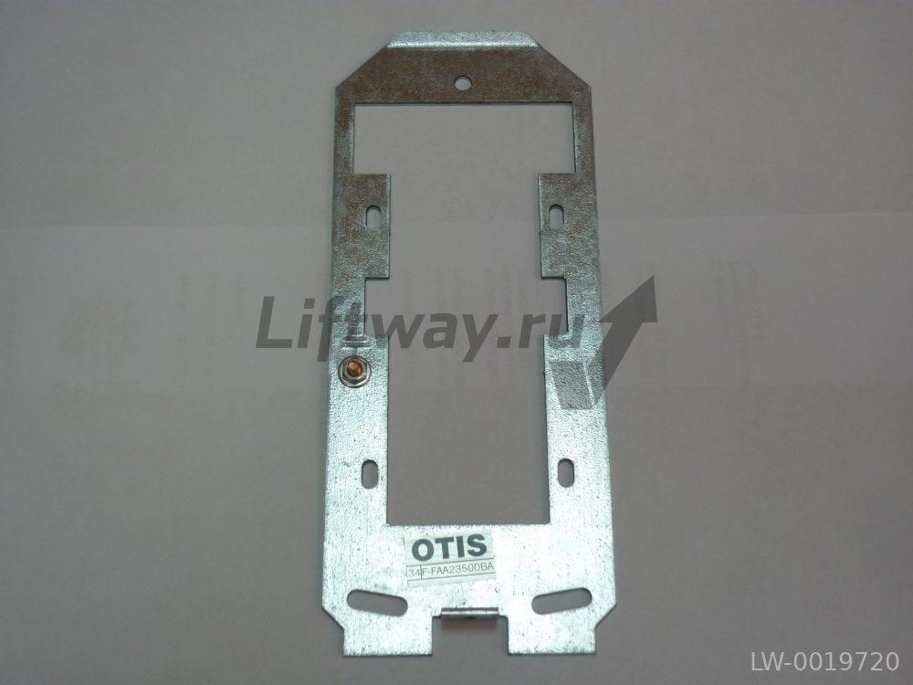 (ДУБЛЬ M02907) Кронштейн крепления вызывного аппарата Otis
