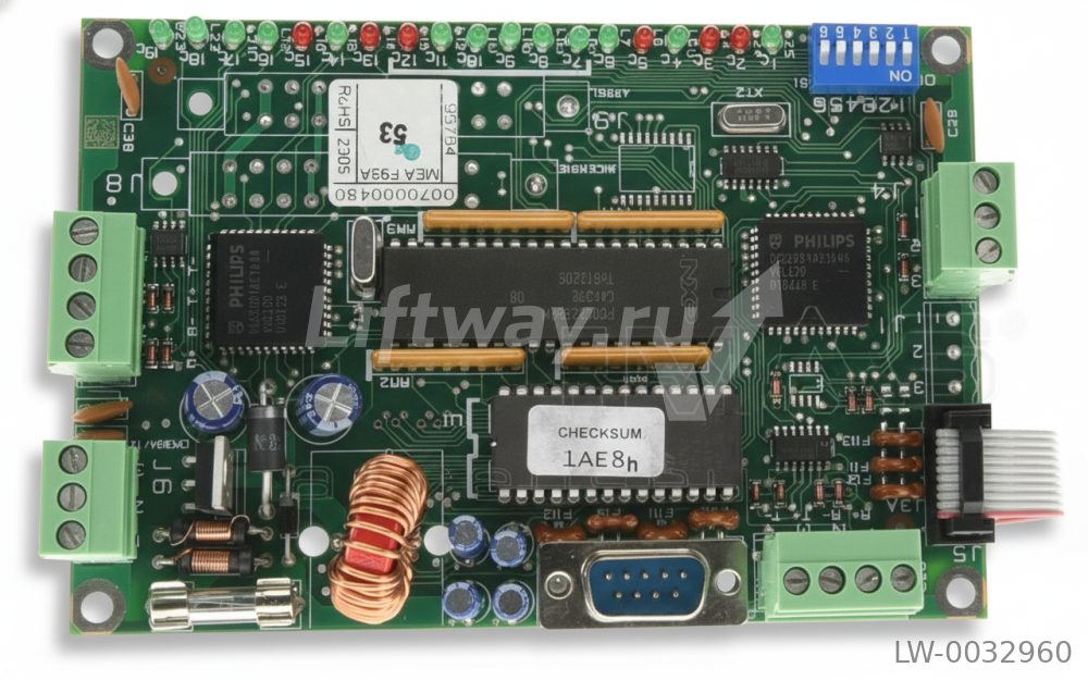 Плата последовательного подключения COMX MEAF95A с EPROM'ом