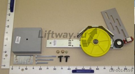 Натяжное устройство ограничителя скорости OL35 левое