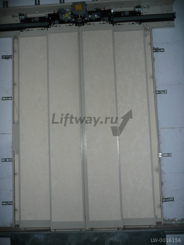 Комплект створок (панелей) ДШ Sematic S4Z 1400x2200,EI60, краш. RAL7032