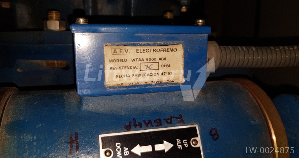 Электромагнит тормоза лебедки 110-125VDC лебедка 18ATF