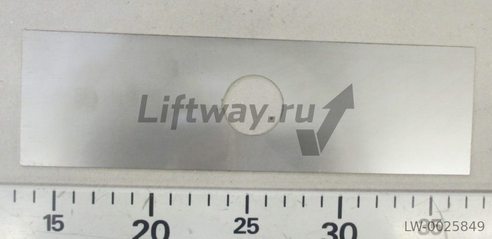 Лицевая пластина вызывного аппарата Kone LCS, 1 отверстие