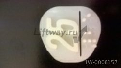 Чиклет приказного поста цифра "25"