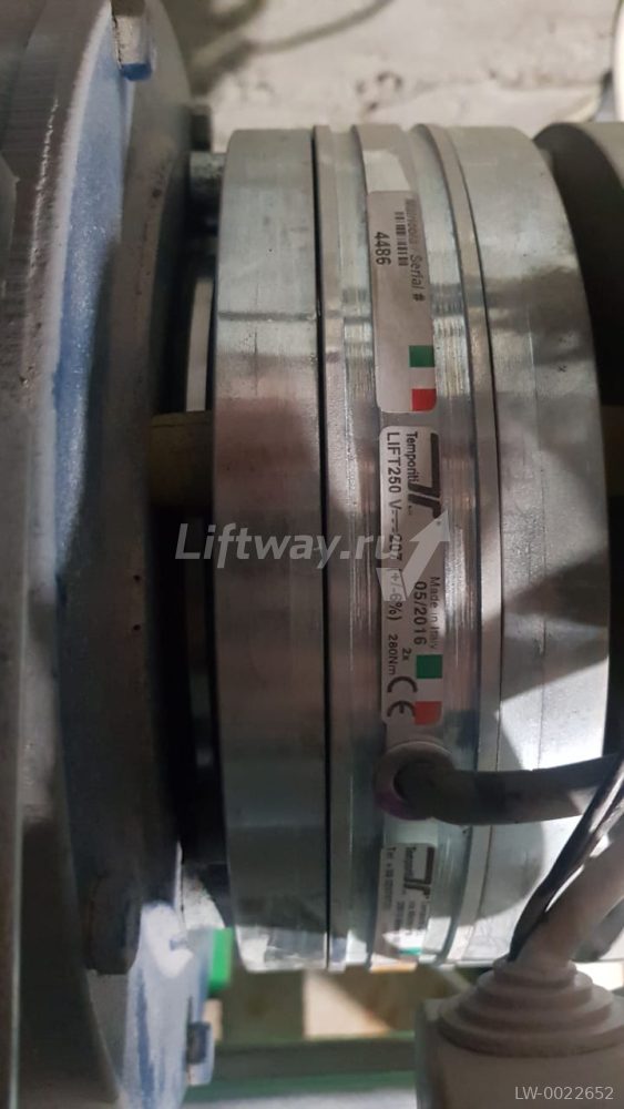 СНЯТ С ПРОИЗВОДСТВА Электромагнитный тормоз Temporiti LIFT250 2x280Nm 207VDC