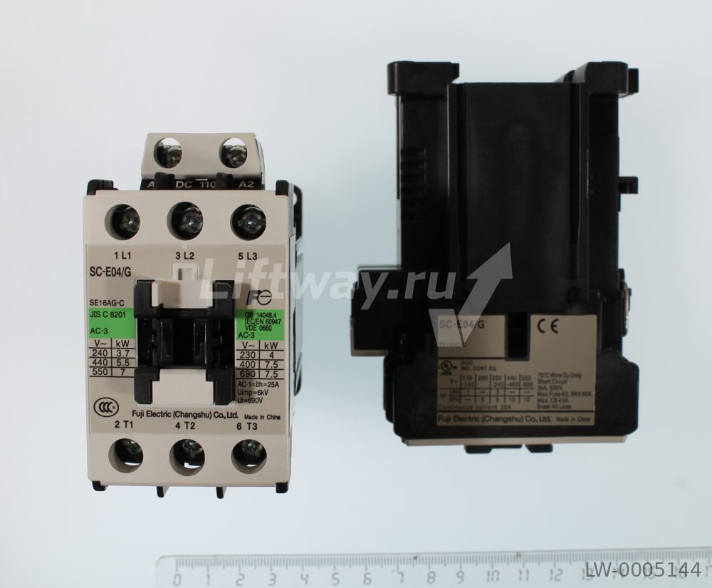 Контактор SC-E04P/G  110VDC  FUJI ELECT.