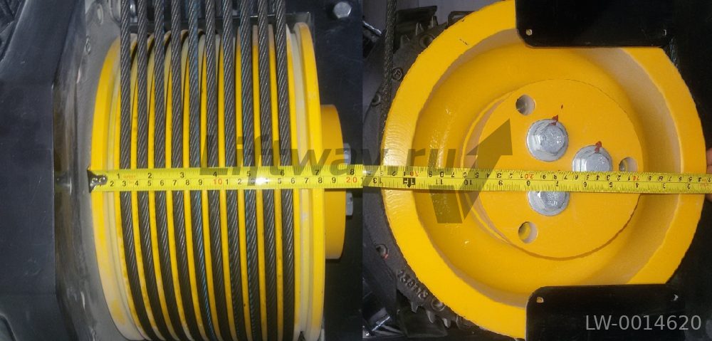 КВШ D330x12x8мм лебедки ZIEHL ABEGG SM225.60B