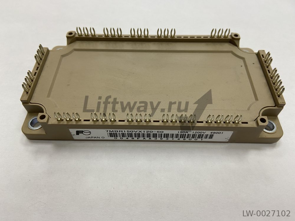 IGBT МОДУЛЬ ДЛЯ ЧАСТОТНОГО ПРЕОБРАЗОВАТЕЛЯ ЛИФТА 7mbr150vx120-50