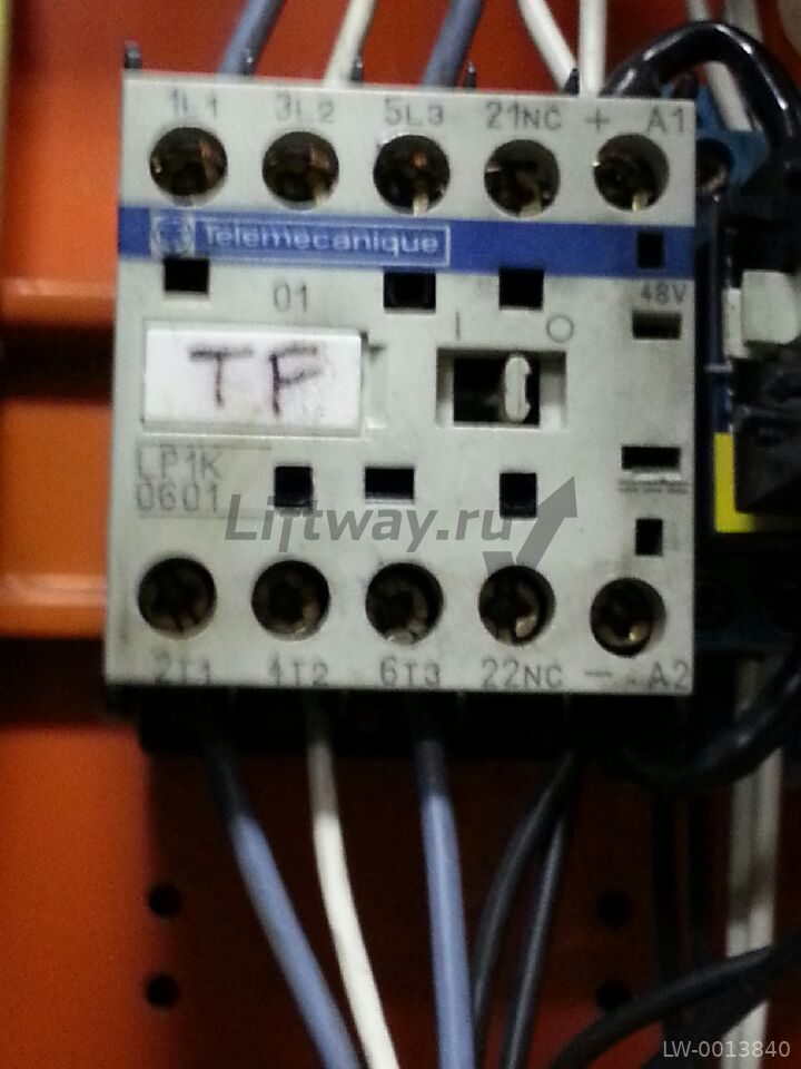 КОНТАКТОР K 3P, 6 А,НЗ, 48V DС, ЗАЖИМ ПОД ВИНТ