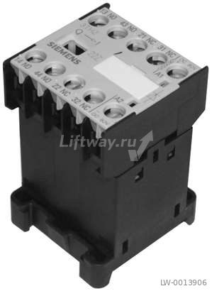 Реле Siemens 3TH2081 3no 1nc 21.5VDC с диодом