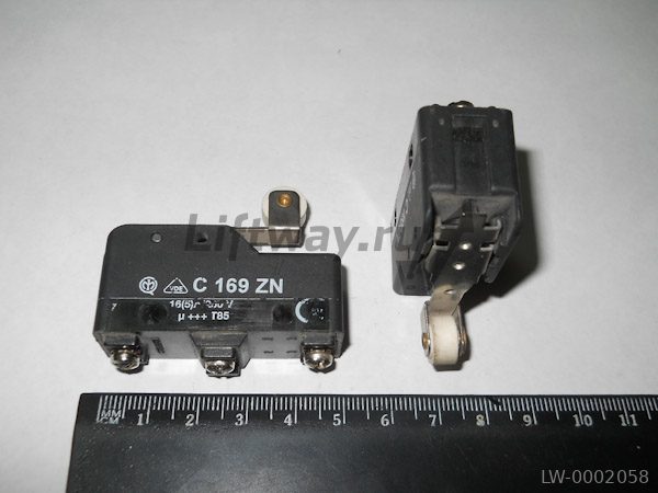 Микропереключатель для ограничителя скорости C169ZN