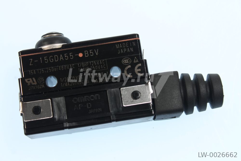 Микровыключатель Z-15GDA55-B5V (контакт тормоза лебедки BOMCO)