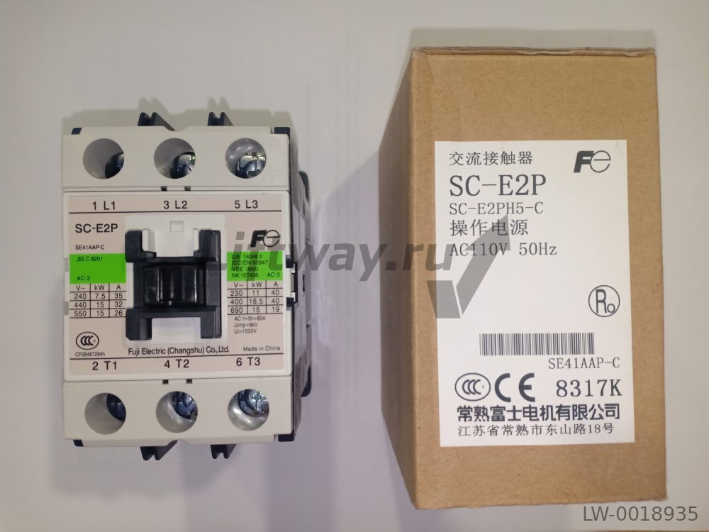 Контактор SC-E2P 110VAC SE41AAP-C Fuji Electric