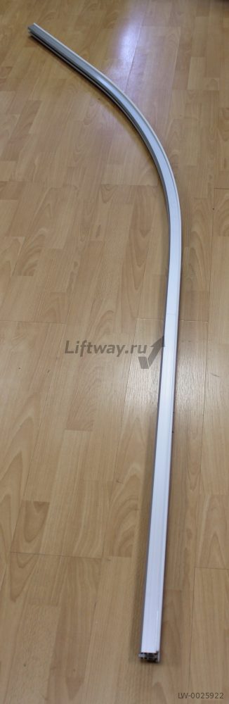Направляющая поручня алюминиевая ВЕРХНЯЯ вх. площ. 35град. 2 гориз. ступ. H=930мм для XO-508